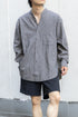 別注【nuterm】"Band Collar Shirts"