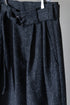 【Blanc YM】"Silk Denim Wide Pants"