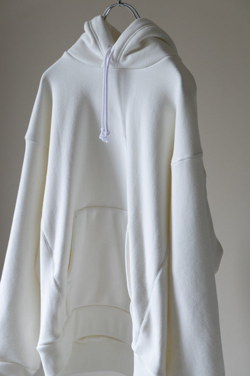 【SHEIK YERBOUTI】"オーガニックコットンヘビーフリースフーデッドスウェットシャツ"