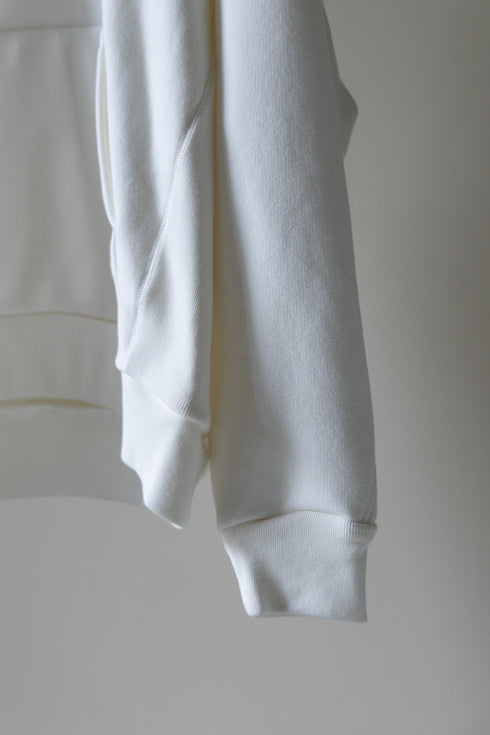 【SHEIK YERBOUTI】"オーガニックコットンヘビーフリースフーデッドスウェットシャツ"