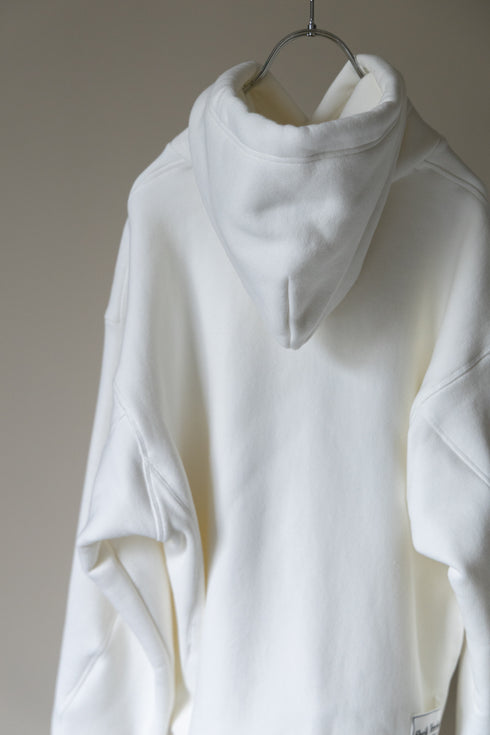 【SHEIK YERBOUTI】"オーガニックコットンヘビーフリースフーデッドスウェットシャツ"