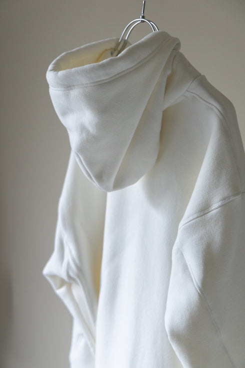 【SHEIK YERBOUTI】"オーガニックコットンヘビーフリースフーデッドスウェットシャツ"