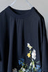 別注【Licht Bestreben】"花柄刺繍Tシャツ"