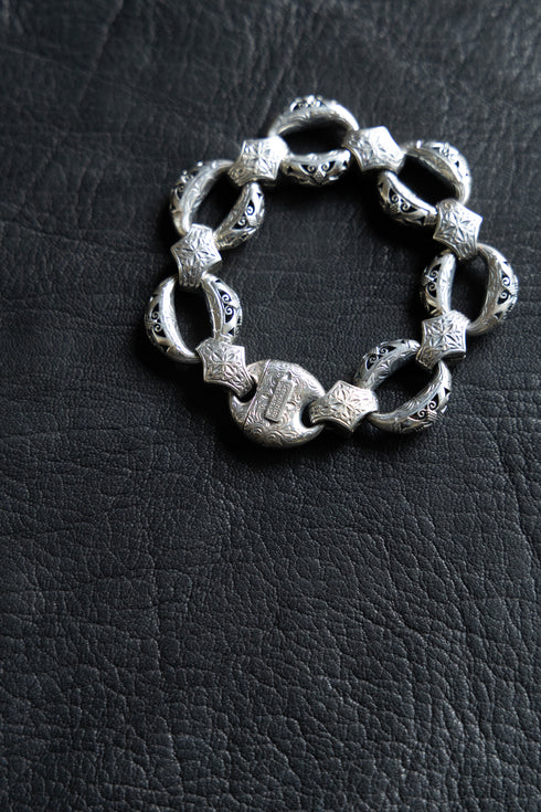 【GEROCHRISTO】"Garden Shadows Links Bracelet"