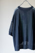 【Licht Bestreben】"プリントメッシュスリーブサマーニットTシャツ"