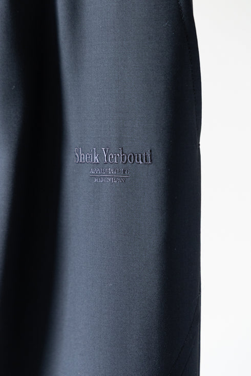 【SHEIK YERBOUTI】"Super 120's Wool Tropical Track Pants"