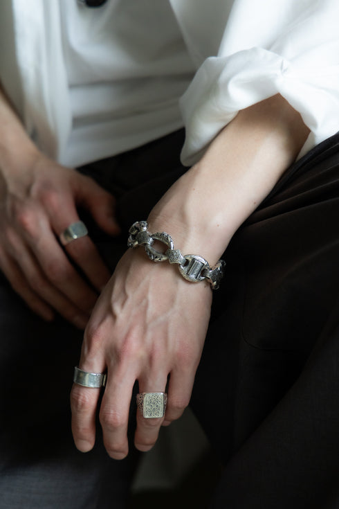 【GEROCHRISTO】"Garden Shadows Links Bracelet"