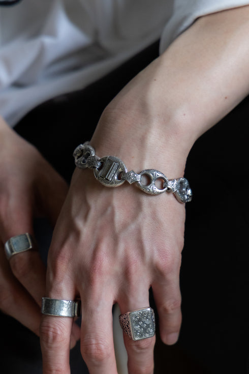 【GEROCHRISTO】"Big Anchor Link Chain Bracelet"