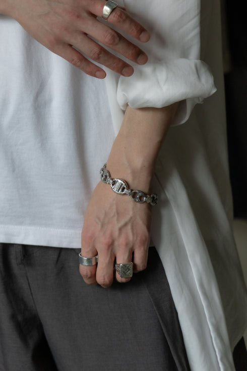【GEROCHRISTO】"Big Anchor Link Chain Bracelet"