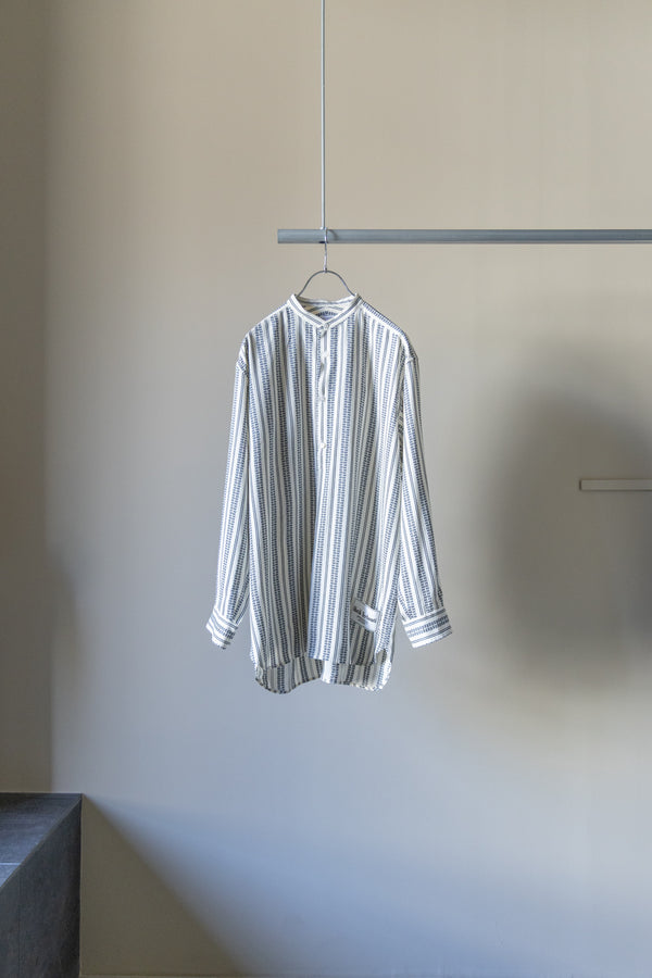 別注【SHEIK YERBOUTI】"オールドクロスバンドカラーシャツ"