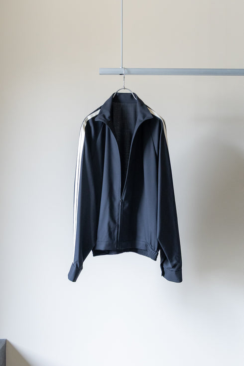 【ETHOSENS】"Super180's wool Track shirt"