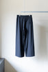 【ETHOSENS】"Super180's wool Track pants"