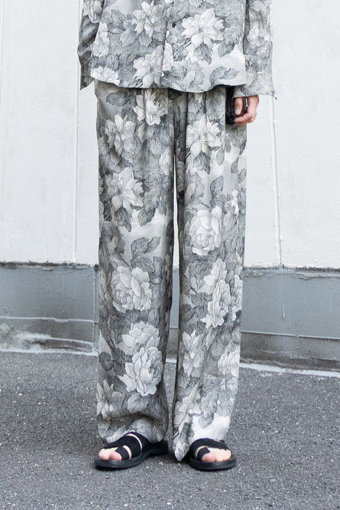 【ETHOSENS】"Printed pants"