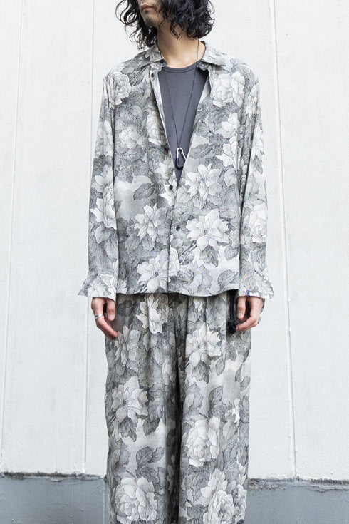 【ETHOSENS】"Printed shirt"