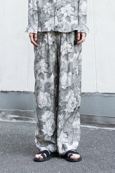 【ETHOSENS】"Printed pants"