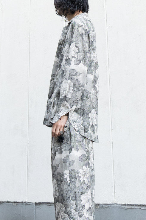 【ETHOSENS】"Printed shirt"