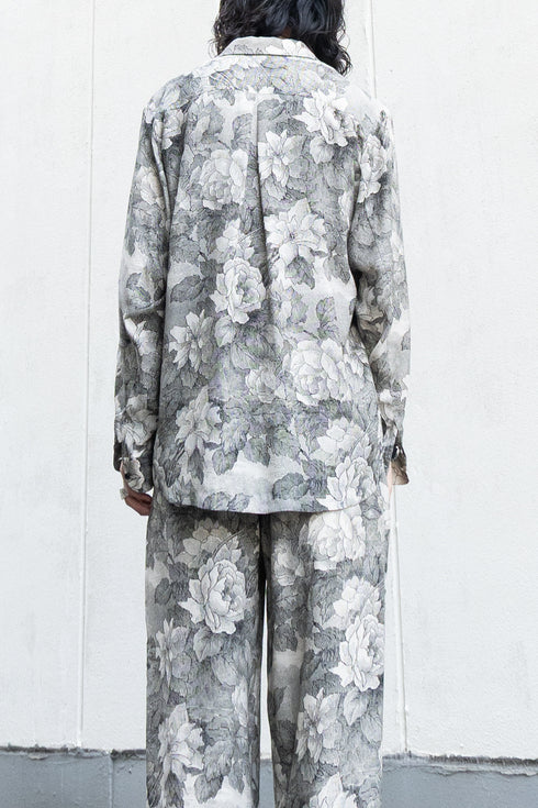 【ETHOSENS】"Printed shirt"