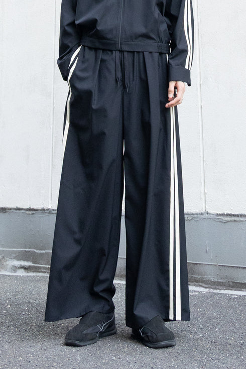【ETHOSENS】"Super180's wool Track pants"