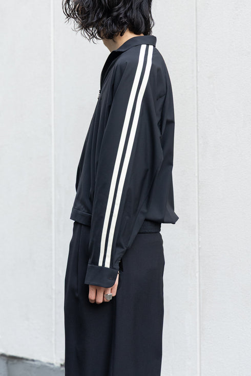 【ETHOSENS】"Super180's wool Track shirt"