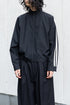 【ETHOSENS】"Super180's wool Track shirt"