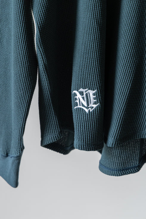 【nuterm】"Military Gym Waffle TEE"
