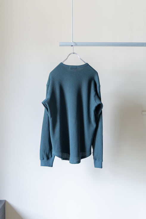 【nuterm】"Military Gym Waffle TEE"