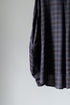 【Licht Bestreben】"Detachable Sleeve Hook-Cuff Check Shirt"