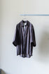 【Licht Bestreben】"Detachable Sleeve Hook-Cuff Check Shirt"