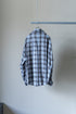 【Licht Bestreben】"Detachable Sleeve Hook-Cuff Check Shirt"