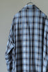 【Licht Bestreben】"Detachable Sleeve Hook-Cuff Check Shirt"