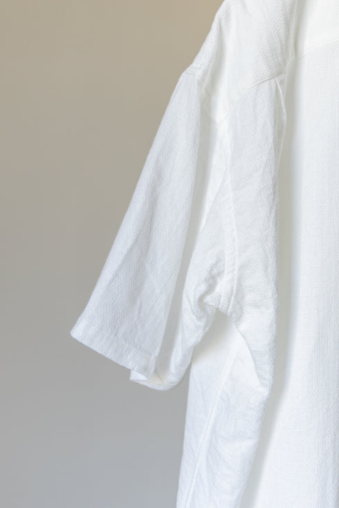 【nuterm】"オープンカラーショートスリーブシャツ"