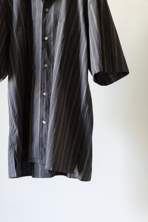 【nuterm】"オープンカラーショートスリーブシャツ"