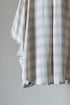 【Licht Bestreben】"Detachable Sleeve Hook-Cuff Check Shirt"