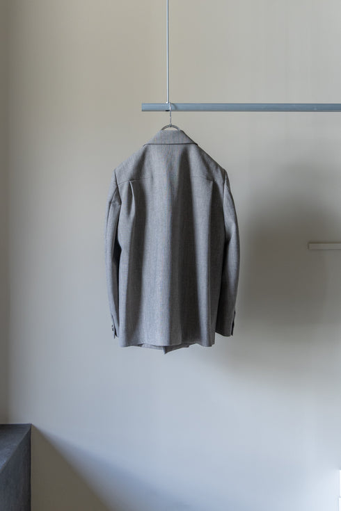 【Licht Bestreben】"Luxe Tweed Double-Breasted Jacket"