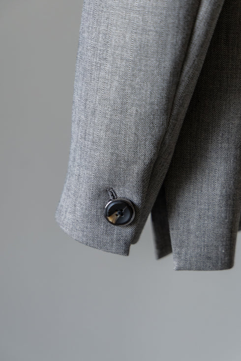 【Licht Bestreben】"Luxe Tweed Double-Breasted Jacket"