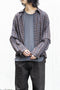 【Licht Bestreben】"Detachable Sleeve Hook-Cuff Check Shirt"