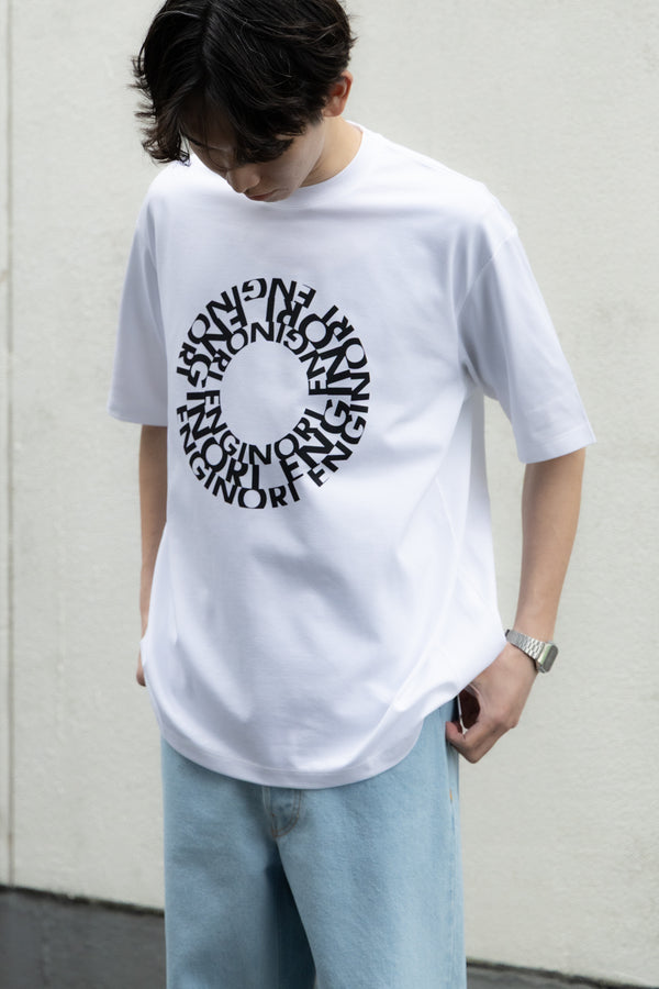 別注【tangenet】"Jockey print tee"