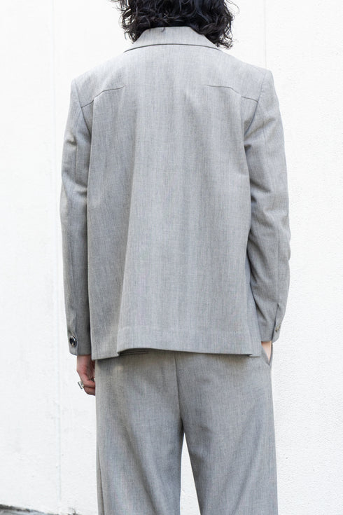 【Licht Bestreben】"Luxe Tweed Double-Breasted Jacket"