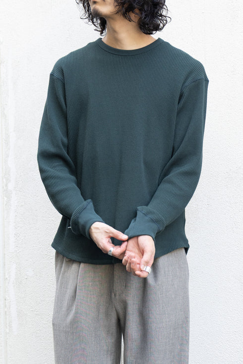 【nuterm】"Military Gym Waffle TEE"