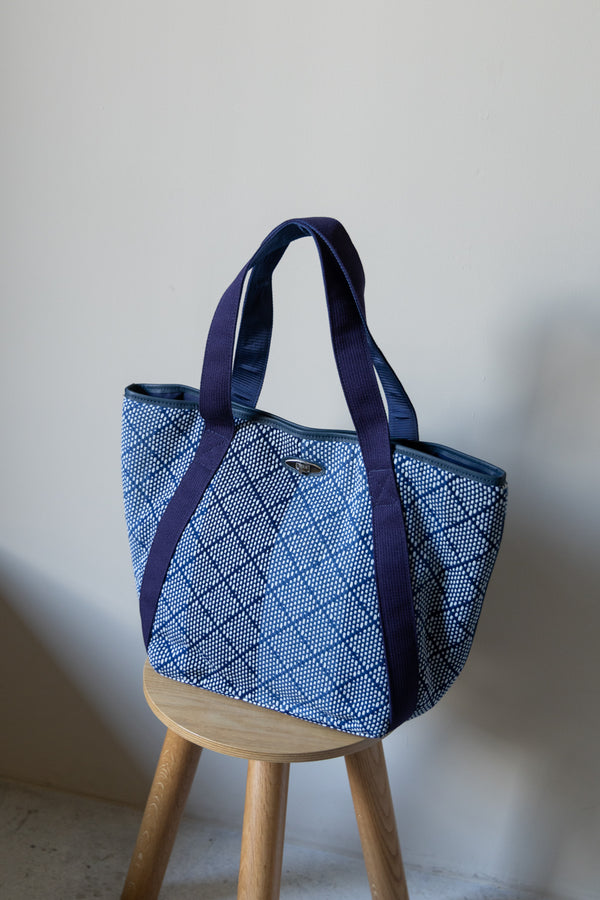 【KUON】"Aizome Sashiko Tote Bag"