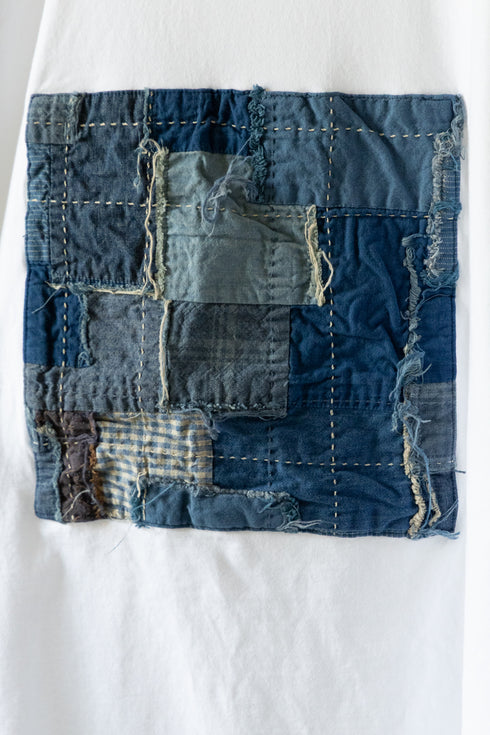 【KUON】"襤褸パッチティーシャツ"