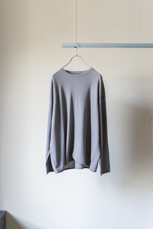 【CURLY&Co.】"WOOL WAFFLE JERSEY TEE"