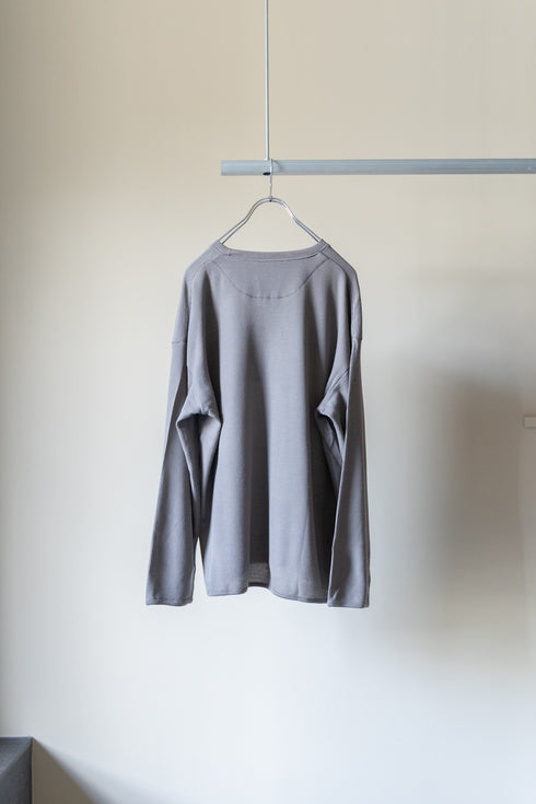 【CURLY&Co.】"WOOL WAFFLE JERSEY TEE"