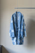 【KUON】"Paint-Splattered Denim Patchwork Noragi"