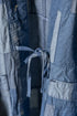 【KUON】"Paint-Splattered Denim Patchwork Noragi"