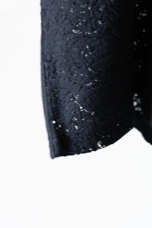 【TAUPE】"エスニックレースショートスリーブルーズティー"