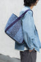 【KUON】"Aizome Sashiko Tote Bag"