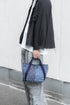 【KUON】"Aizome Sashiko Mini Bag"
