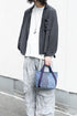 【KUON】"Aizome Sashiko Mini Bag"