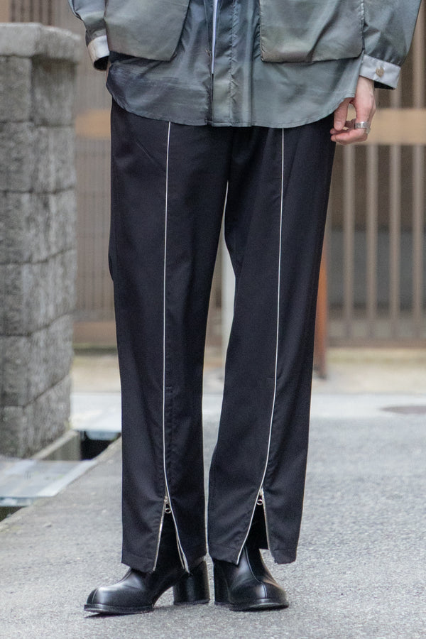 【SHEIK YERBOUTI】"ウールセンタージップトラウザーズ"